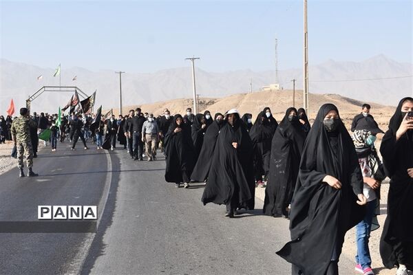 همایش جاماندگان اربعین حسینی در بهاباد