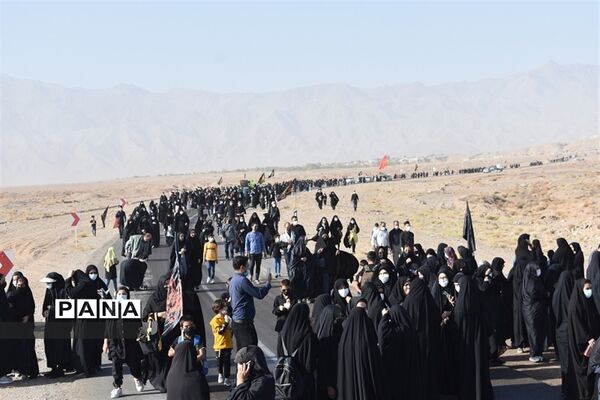 همایش جاماندگان اربعین حسینی در بهاباد