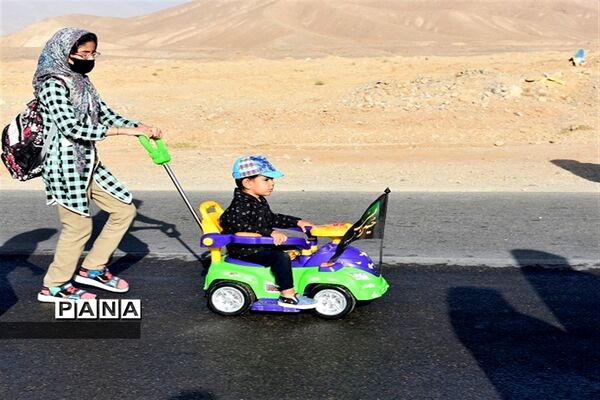 همایش جاماندگان اربعین حسینی در بهاباد