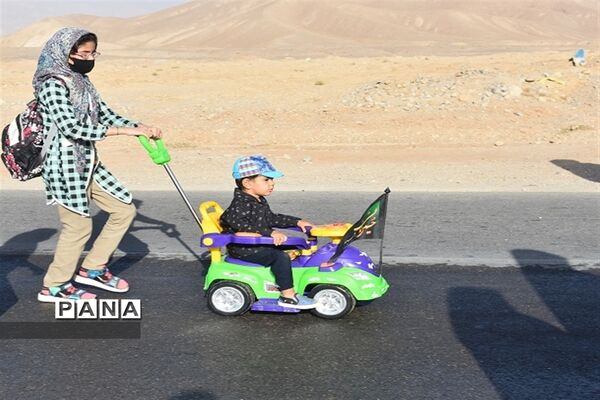 همایش جاماندگان اربعین حسینی در بهاباد