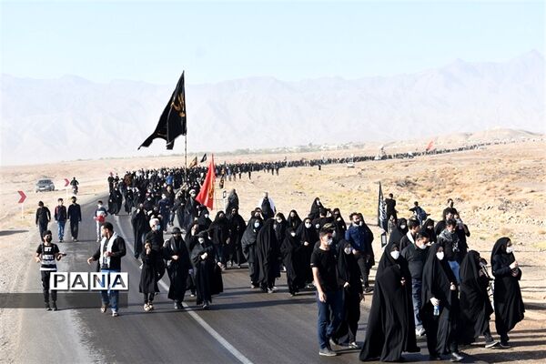 همایش جاماندگان اربعین حسینی در بهاباد