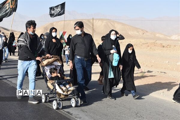 همایش جاماندگان اربعین حسینی در بهاباد