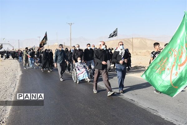 همایش جاماندگان اربعین حسینی در بهاباد