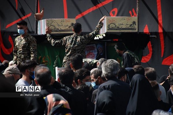 راهپیمایی جاماندگان اربعین حسینی درشهرستان ری