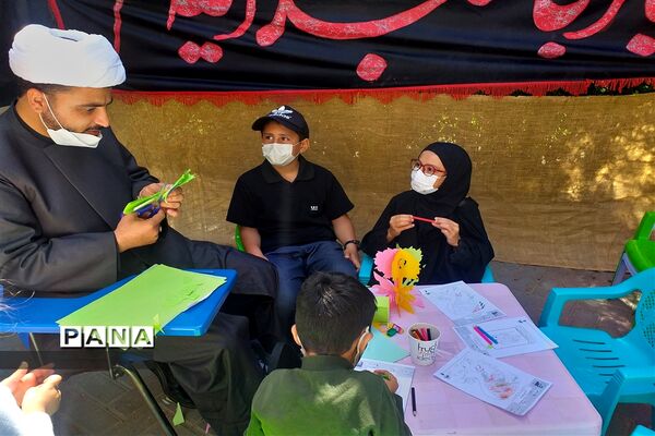 برپایی موکب نسل ظهور در شهرستان گلپایگان