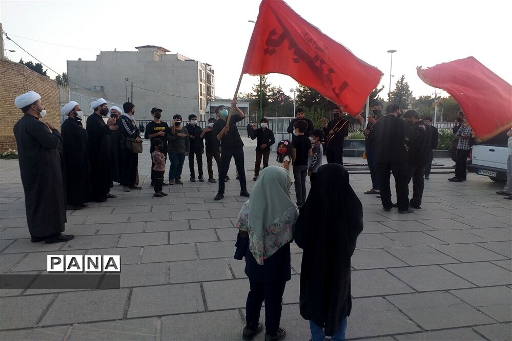 برپایی موکب نسل ظهور در شهرستان گلپایگان