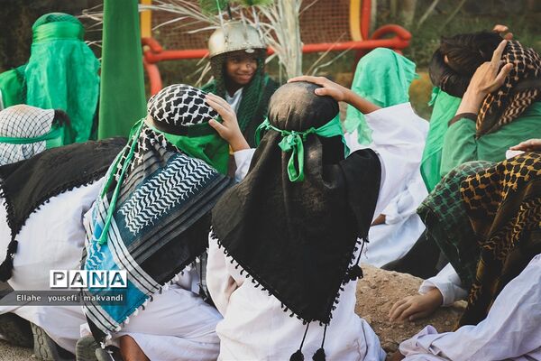 مراسم پیاده روی جاماندگان اربعین حسینی در شهرستان امیدیه