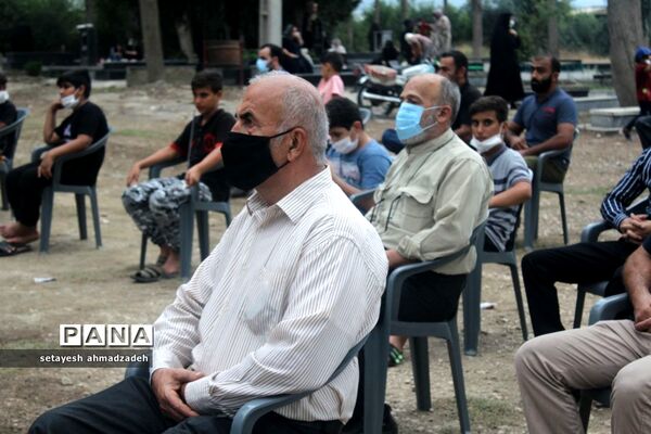 یادواره شهدای روستای تیله نو شهرستان گلوگاه