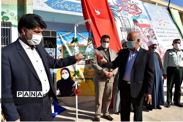 نواخته شدن زنگ مهر و مقاومت در مدارس شهرستان بهاباد