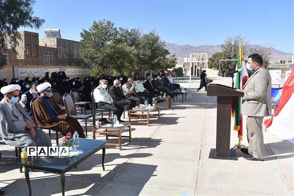 نواخته شدن زنگ مهر و مقاومت در مدارس شهرستان بهاباد