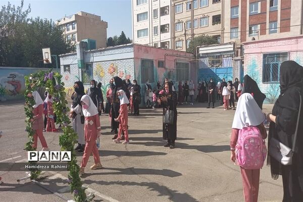 مراسم بازگشایی مدرسه شهید ثانی منطقه ۱۵