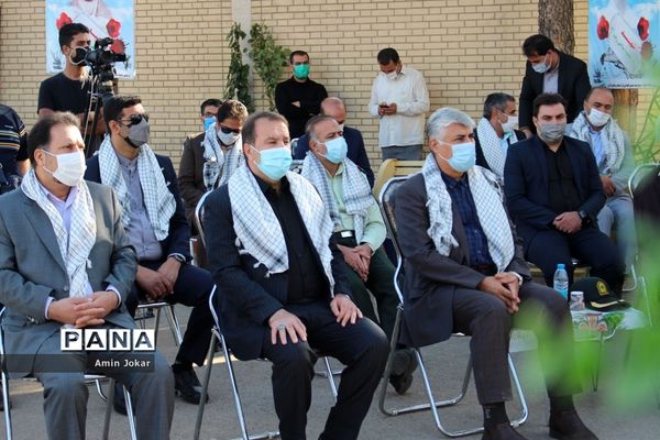 آیین نواختن زنگ آغاز سال تحصیلی در فارس