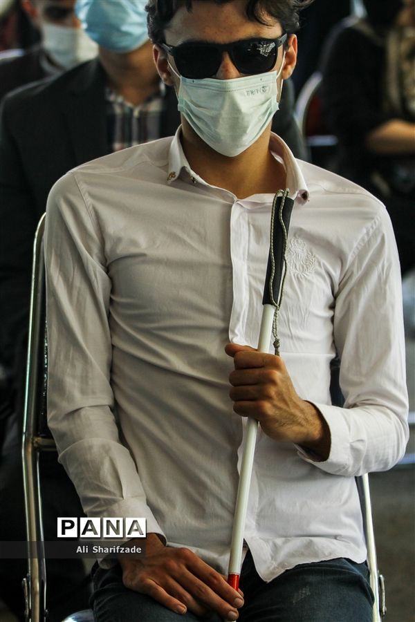 آیین آغاز سال تحصیلی جدید در مدرسه استثنایی شهید محبی