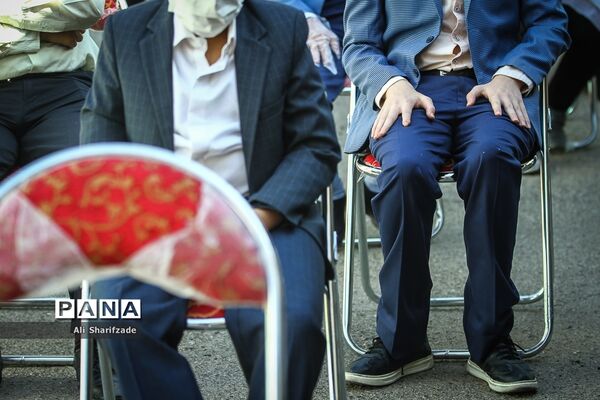 آیین آغاز سال تحصیلی جدید در مدرسه استثنایی شهید محبی