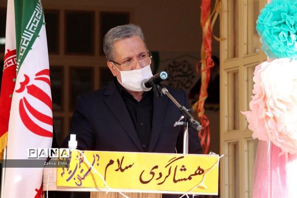 برگزاری آیین بازگشایی مدارس در ناحیه ۴ تبریز