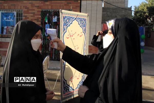 آیین بازگشایی مدارس در ناحیه یک شهرری