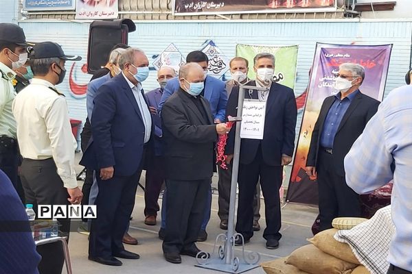 مراسم بازگشایی مدارس ناحیه 2