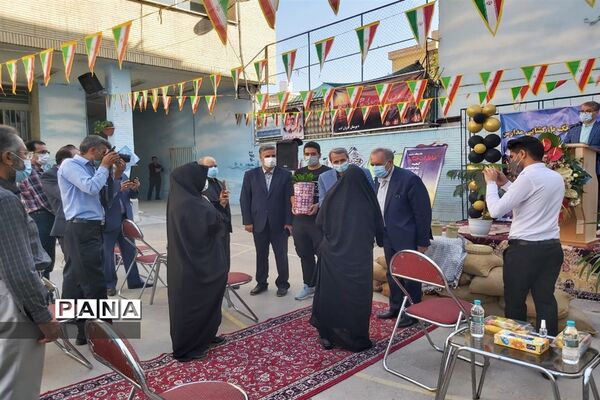 مراسم بازگشایی مدارس ناحیه 2