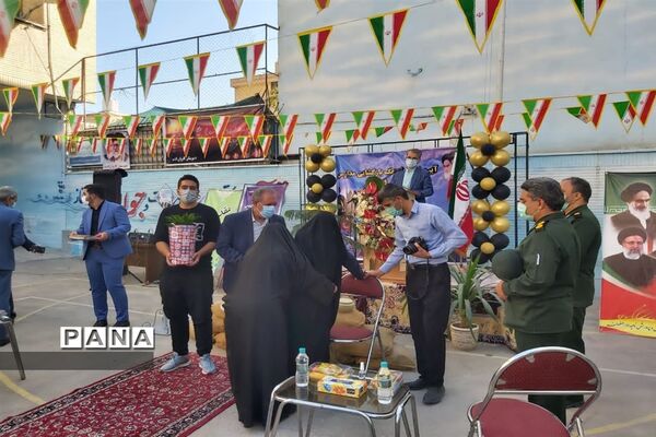 مراسم بازگشایی مدارس ناحیه 2