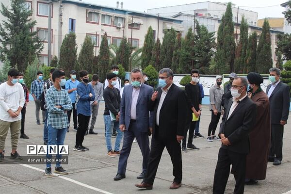 نواخته شدن زنگ آغاز سال تحصیلی در مدارس محمودآباد