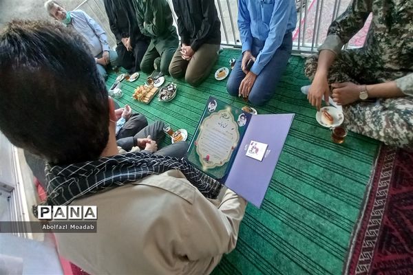 آیین تجلیل از خانواده شهدای کاشمری