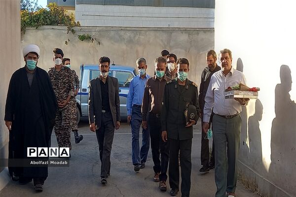 آیین تجلیل از خانواده شهدای کاشمری