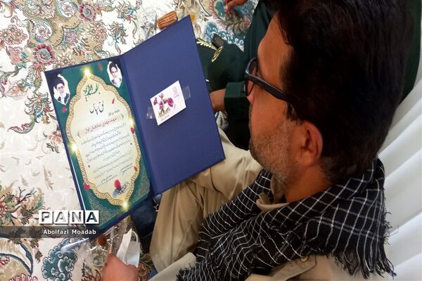 آیین تجلیل از خانواده شهدای کاشمری