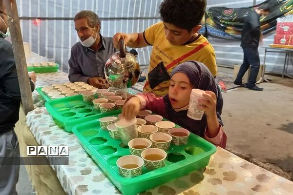 برپایی موکب الشهدا در ایام اربعین حسینی