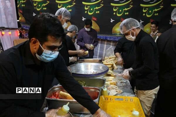 برپایی موکب الشهدا در ایام اربعین حسینی