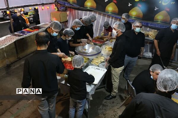 برپایی موکب الشهدا در ایام اربعین حسینی