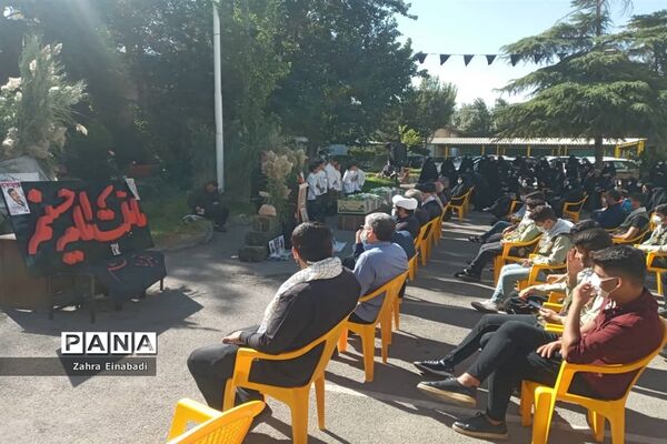 برگزاری مراسم گرامیداشت شهدا در اداره آموزش و پرورش ملارد