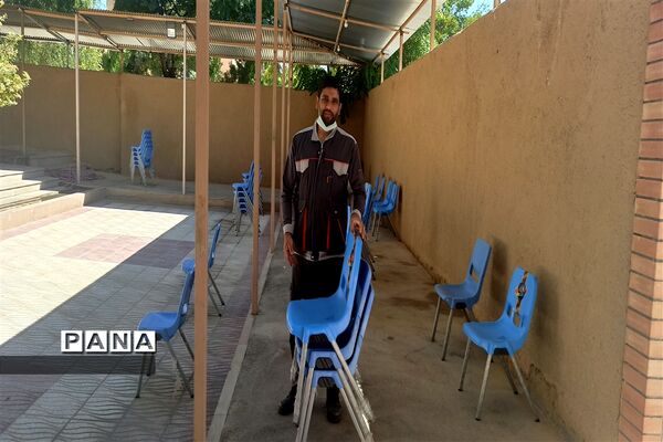 مراسم یادبود دانش آموز شهید علی لندی در شهرکرد