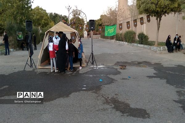 برگزاری هیأت مداحی اربعین حسینی در درمیان