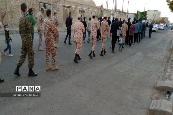 برگزاری هیأت مداحی اربعین حسینی در درمیان