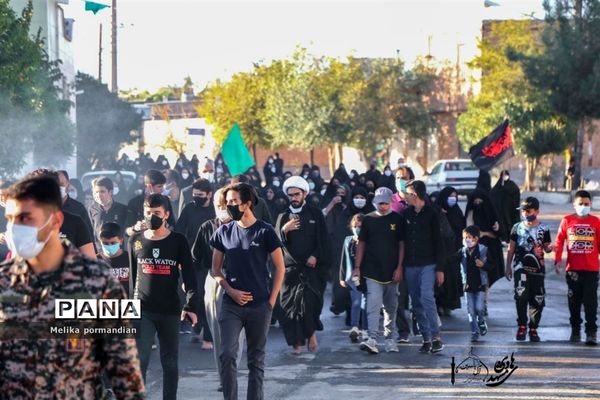 پیاده‌روی جاماندگان اربعین به آستان امامزاده سید صالحه