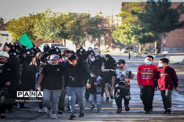 پیاده‌روی جاماندگان اربعین به آستان امامزاده سید صالحه