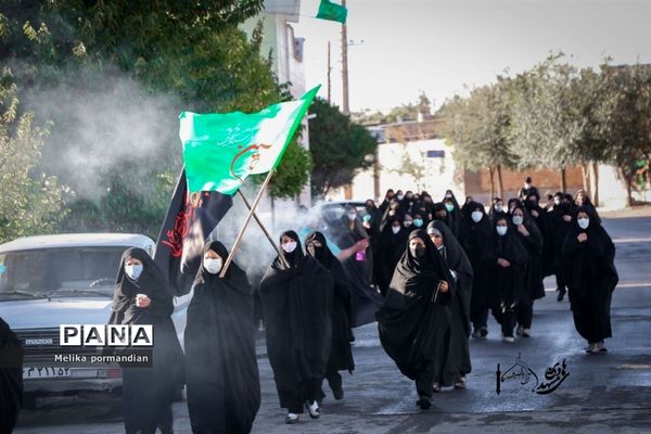 پیاده‌روی جاماندگان اربعین به آستان امامزاده سید صالحه