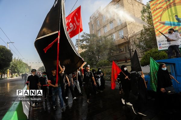 مراسم پیاده روی جاماندگان اربعین حسینی