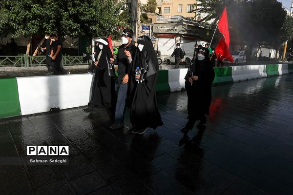 مراسم پیاده روی جاماندگان اربعین حسینی