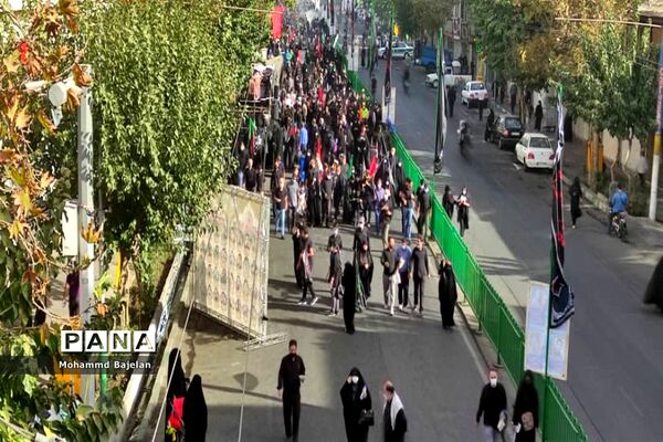 برگزاری مراسم راهپیمایی اربعین حسینی در تهران با حضور فرمانده کل سپاه  پاسداران انقلاب اسلامی