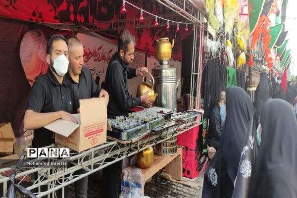 برگزاری مراسم راهپیمایی اربعین حسینی در تهران با حضور فرمانده کل سپاه  پاسداران انقلاب اسلامی