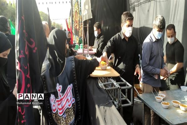 برگزاری مراسم راهپیمایی اربعین حسینی در تهران با حضور فرمانده کل سپاه  پاسداران انقلاب اسلامی