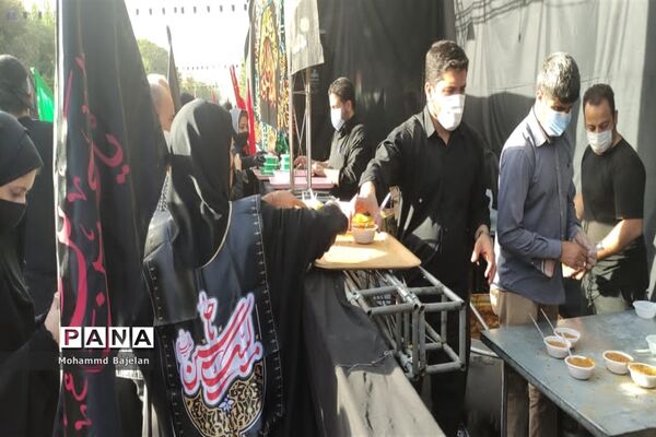 برگزاری مراسم راهپیمایی اربعین حسینی در تهران با حضور فرمانده کل سپاه  پاسداران انقلاب اسلامی