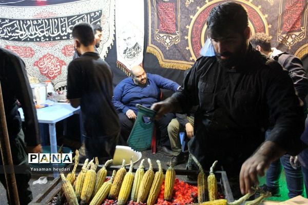 پر کشیدن دل مردم گرگان در موکب‌های جاماندگان اربعین