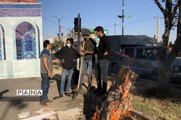 برگزاری مراسم عزاداری اربعین حسینی در البرز