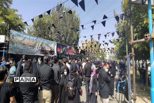 برگزاری مراسم عزاداری اربعین حسینی در البرز