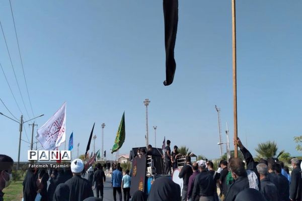 پیاده‌روی جاماندگان اربعین حسینی در بوشهر