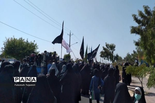 پیاده‌روی جاماندگان اربعین حسینی در بوشهر