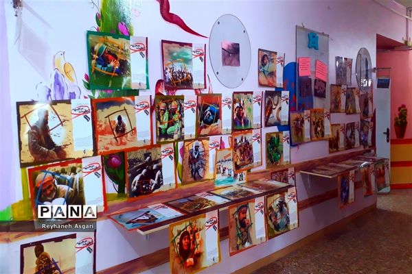 مراسم آیین نواختن زنگ ایثار و مقاومت در قرچک