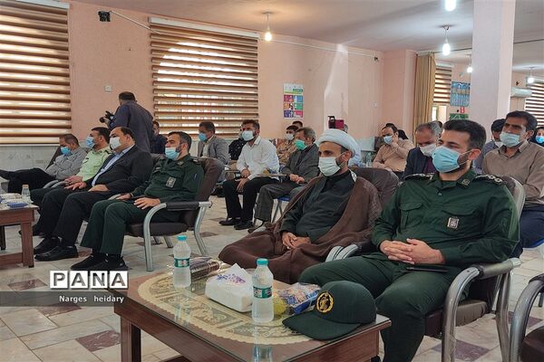 نواخته شدن زنگ ایثار و مقاومت در شهرستان امیدیه